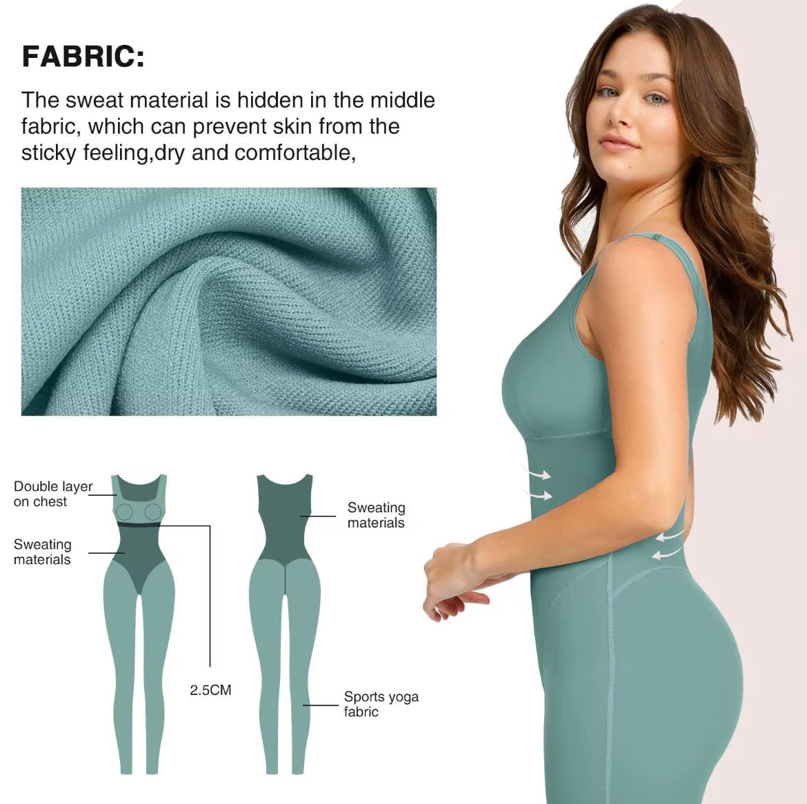 SAUNA COMPRESSION JUMPSUIT