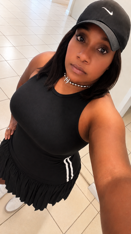 PL4U NOIR Motion Dress