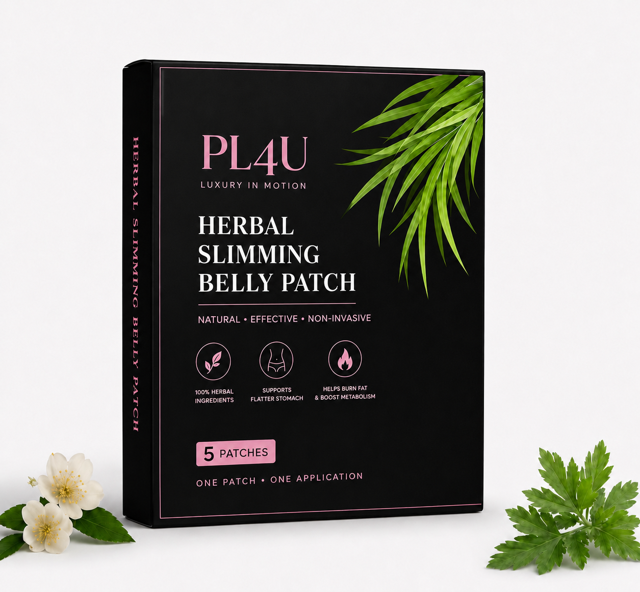Herbal slimming belly patch